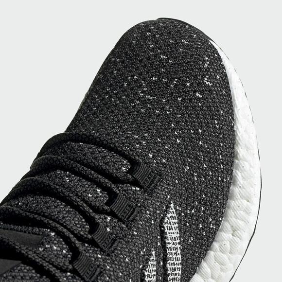 Adidas Pureboost \'OREO\' Size 5 Black/White Men\'s Running Athletic Shoes B37775 main image 9